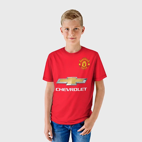 Детская футболка Man UTD: Marcus Rashford / 3D-принт – фото 3