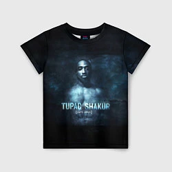 Футболка детская Tupac Shakur 1971-1996, цвет: 3D-принт