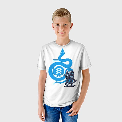 Детская футболка Destiny Snake / 3D-принт – фото 3