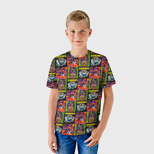 Детская футболка Ramones / 3D-принт – фото 3