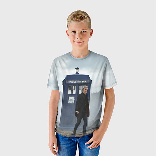 Детская футболка Доктор кто / 3D-принт – фото 3