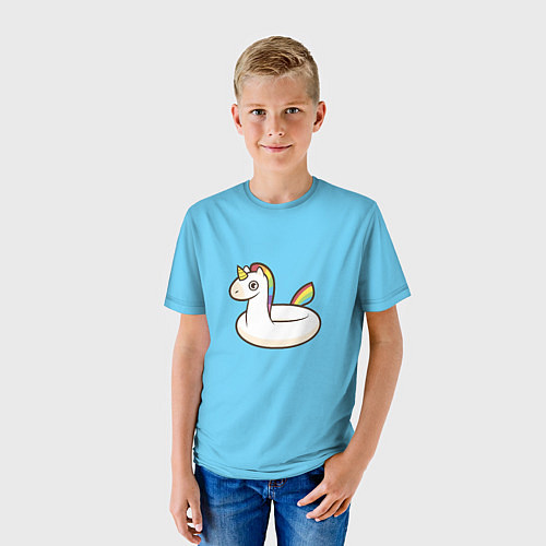 Детская футболка Единорог / 3D-принт – фото 3