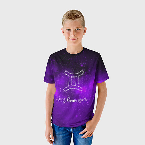 Детская футболка Близнецы / 3D-принт – фото 3