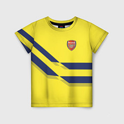 Футболка детская Arsenal FC: Yellow style, цвет: 3D-принт