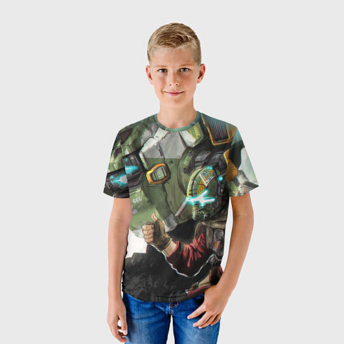 Детская футболка Titanfall / 3D-принт – фото 3
