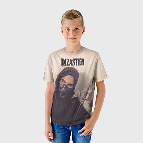Детская футболка Dizaster Rap / 3D-принт – фото 3