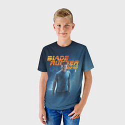 Футболка детская BR 2049: Rick Deckard, цвет: 3D-принт — фото 2