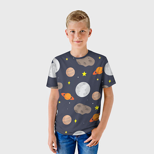 Детская футболка Луна / 3D-принт – фото 3