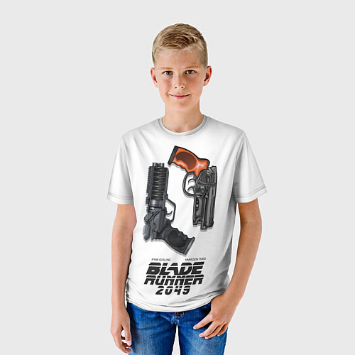 Детская футболка Blade Runner 2049: Weapon / 3D-принт – фото 3
