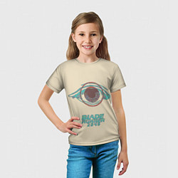 Футболка детская Blade Runner 2049: Eyes, цвет: 3D-принт — фото 2