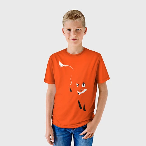 Детская футболка Лисица / 3D-принт – фото 3