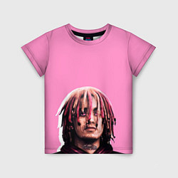 Футболка детская Lil Pump: Pink, цвет: 3D-принт