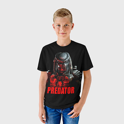 Детская футболка Iron Predator / 3D-принт – фото 3