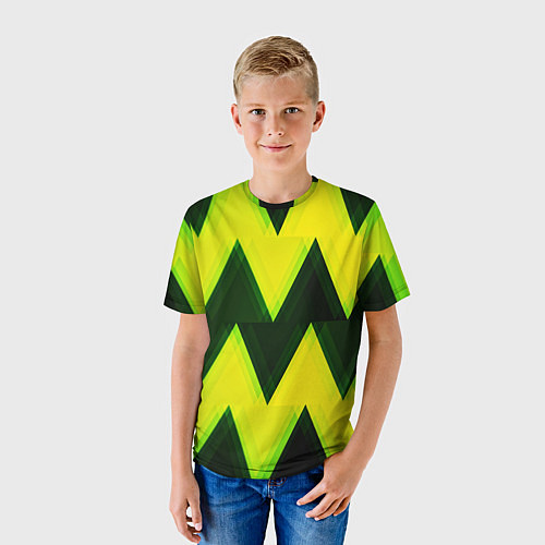 Детская футболка Zigzag / 3D-принт – фото 3