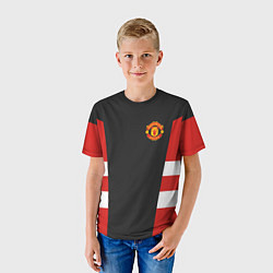 Футболка детская Man UTD FC: Vintage 2018, цвет: 3D-принт — фото 2