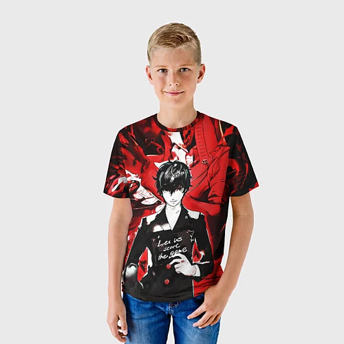 Детская футболка Persona 5 / 3D-принт – фото 3