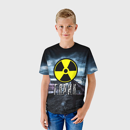 Детская футболка S.T.A.L.K.E.R: Гарик / 3D-принт – фото 3