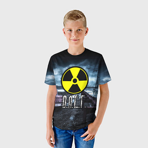 Детская футболка S.T.A.L.K.E.R: Олег / 3D-принт – фото 3