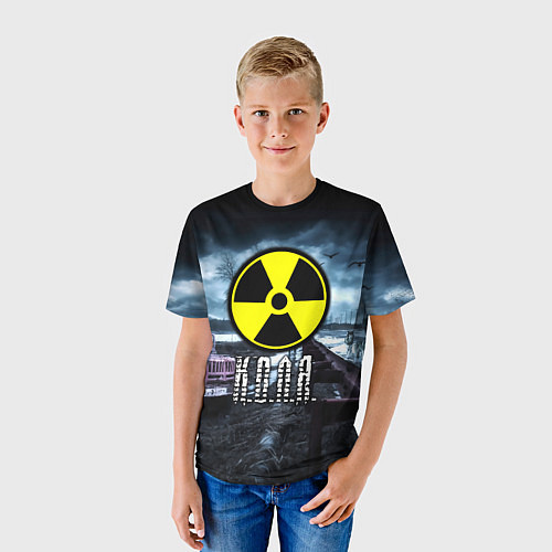 Детская футболка S.T.A.L.K.E.R: Коля / 3D-принт – фото 3