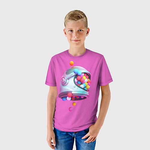 Детская футболка Colorful Balls / 3D-принт – фото 3