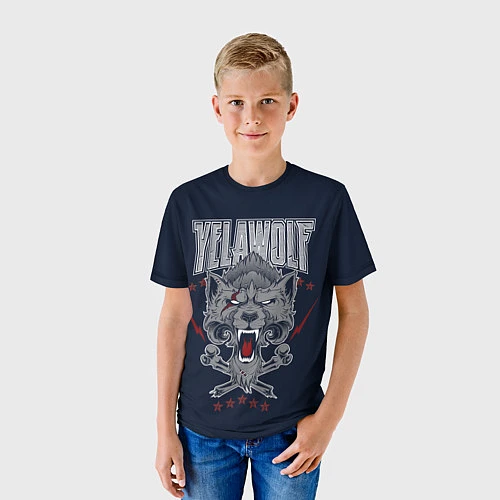 Детская футболка YELAWOLF / 3D-принт – фото 3
