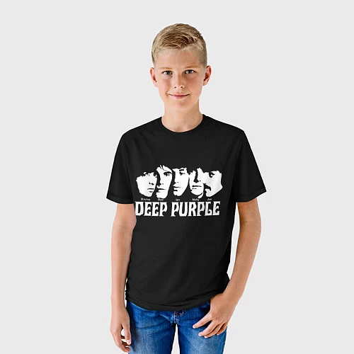 Детская футболка Deep Purple / 3D-принт – фото 3