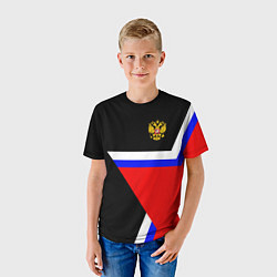 Футболка детская Russia Star, цвет: 3D-принт — фото 2