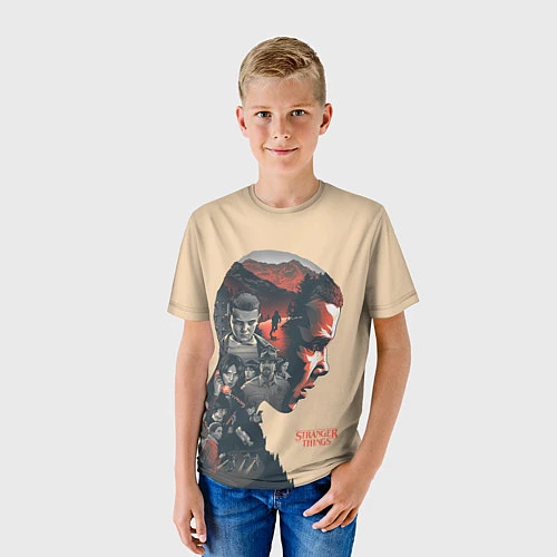Детская футболка Stranger Things / 3D-принт – фото 3