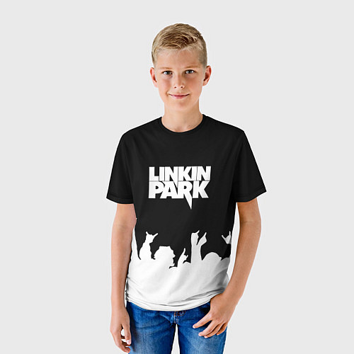 Детская футболка Linkin Park: Black Rock / 3D-принт – фото 3