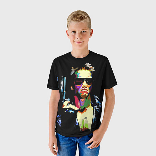 Детская футболка Terminator Art / 3D-принт – фото 3