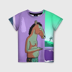 Футболка детская BoJack, цвет: 3D-принт