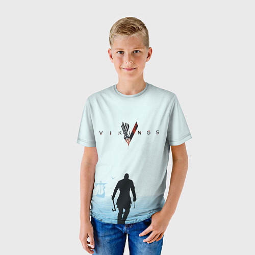 Детская футболка Vikings / 3D-принт – фото 3