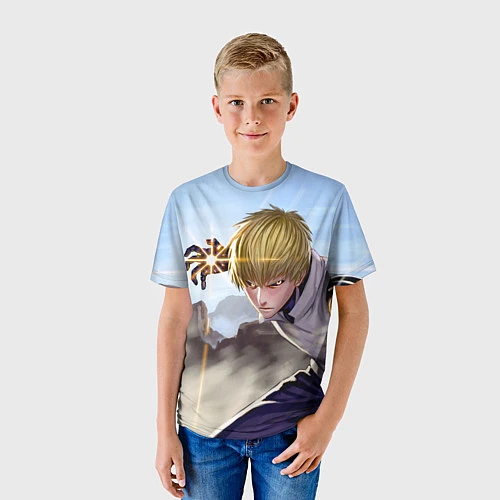Детская футболка Киборг / 3D-принт – фото 3