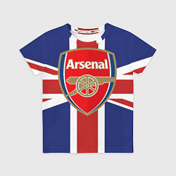 Футболка детская FC Arsenal: England, цвет: 3D-принт