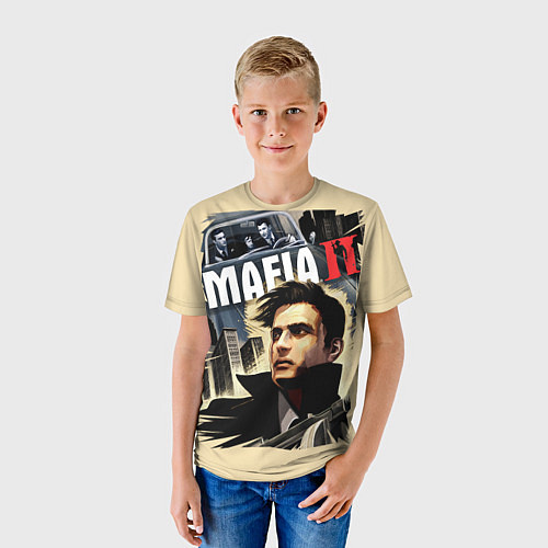 Детская футболка MAFIA II / 3D-принт – фото 3