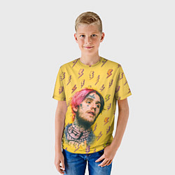 Футболка детская Thunder Lil Peep, цвет: 3D-принт — фото 2