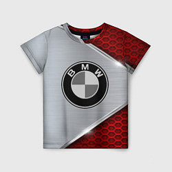 Футболка детская BMW: Red Metallic, цвет: 3D-принт