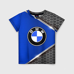 Футболка детская BMW: Blue Metallic, цвет: 3D-принт