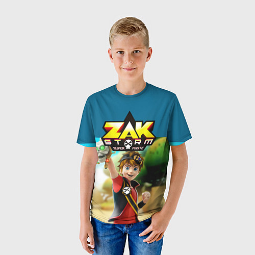 Детская футболка Zak Storm / 3D-принт – фото 3