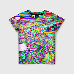 Футболка детская Optical Glitch, цвет: 3D-принт