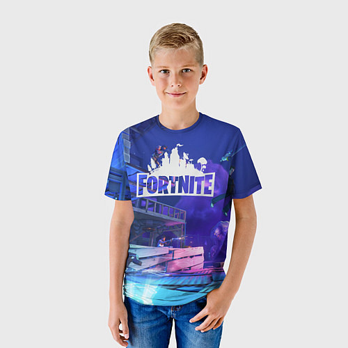 Детская футболка Fortnite Studio / 3D-принт – фото 3