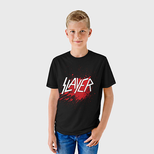 Детская футболка Slayer Blood / 3D-принт – фото 3