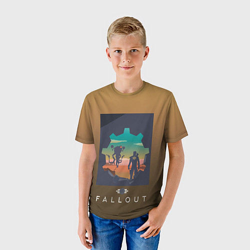 Детская футболка Fallout: 101 Soldier / 3D-принт – фото 3