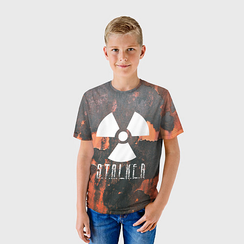 Детская футболка S.T.A.L.K.E.R: Orange Toxic / 3D-принт – фото 3