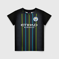 Футболка детская FC Manchester City: Away 18/19, цвет: 3D-принт