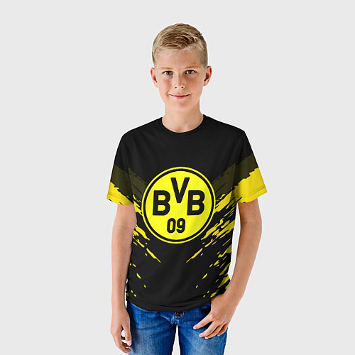 Детская футболка Borussia FC: Sport Fashion / 3D-принт – фото 3