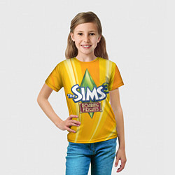 Футболка детская The Sims: Roaring Heights, цвет: 3D-принт — фото 2