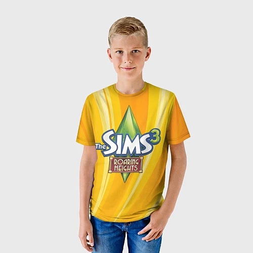 Детская футболка The Sims: Roaring Heights / 3D-принт – фото 3