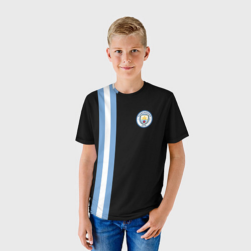 Детская футболка Манчестер Сити / 3D-принт – фото 3