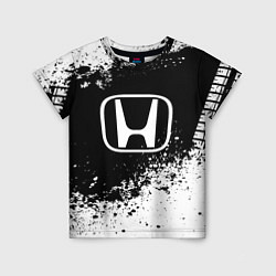 Футболка детская Honda: Black Spray, цвет: 3D-принт